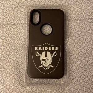 Raiders iPhone X/XS phone case. Brand new!